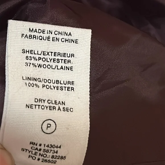 Avec Les Filles Longline Coat in Fuchsia Size Large NWOT - Picture 8 of 8